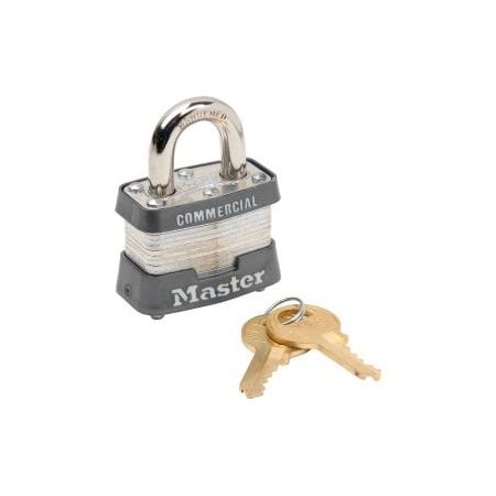 Master Lock Master Lock No 3KA Keyed Padlock  34 Shackle  Keyed Alike, PK6 3KA-A2014